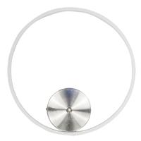 Pacific Lifestyle White LED Circle Wall Light