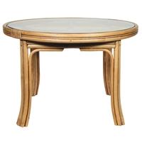 Pacific Lifestyle Durban Oak Wash Round Dining Table Excluding Glass