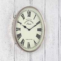 Pacific Lifestyle Nickel Oval Wall Clock