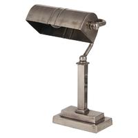 Pacific Lifestyle Nickel Desk Table Lamp Complete