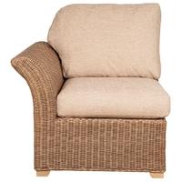 Pacific Lifestyle Wisconsin Natural Wash Left Arm Chair Frame Only