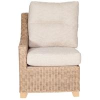 Pacific Lifestyle Michigan Natural Wash Left Armchair Excluding Cushion