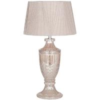 Pacific Lifestyle Champagne Glass Urn Complete with faux silk shade