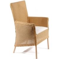 pacific lifestyle newton lloyd loom carver chair with cushion pad