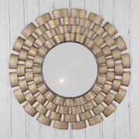 Pacific Lifestyle Metal Round Wall Mirror