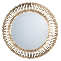 pacific lifestyle round metal wall mirror