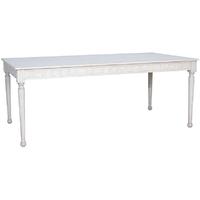 Pacific Lifestyle Canterbury Vintage Sand Mango Wood Oblong Dining Table