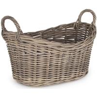 Pacific Lifestyle Grey Kubu Oval Laundry Basket