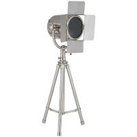 Pacific Lifestyle Nickel Tripod Film Table Lamp Complete