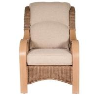 pacific lifestyle verona natural wash chair built excluding cushion