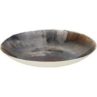 Pacific Lifestyle Cream and Silver Plated Earth Bowl (Set of 2)