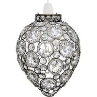 pacific lifestyle metal and acrylic beaded easy fit pendant