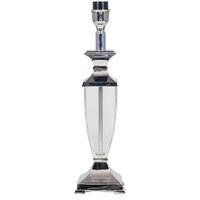 Pacific Lifestyle Glass and Nickel Small Trophy Lamp Base