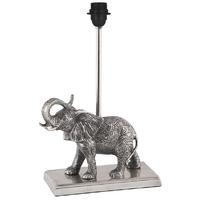 Pacific Lifestyle Elephant Table Lamp in Antique Silver