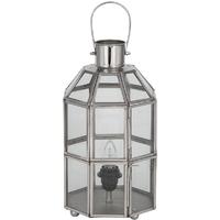 Pacific Lifestyle Metal and Glass Table Lamp Lantern