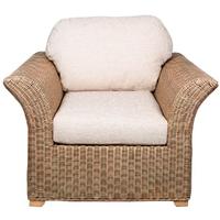 pacific lifestyle wisconsin natural wash armchair frame only