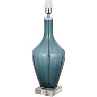 Pacific Lifestyle Teal Glass Table Lamp Base