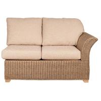 pacific lifestyle wisconsin natural wash right arm sofa frame only