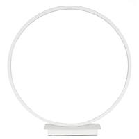 Pacific Lifestyle Small White LED Circle Table Lamp