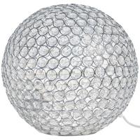 Pacific Lifestyle Clear Acrylic Ball Table Lamp