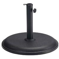 pacific lifestyle veneto 15kg black concrete parasol base