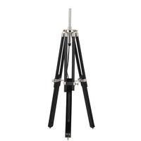 Pacific Lifestyle Black Wood Tripod Table Lamp