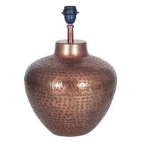 Pacific Lifestyle Antique Copper Hammered Pot Lamp