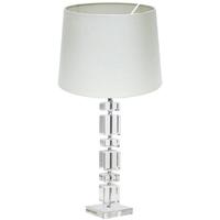 Pacific Lifestyle Clear Glass Stacked Blocks Table Lamp