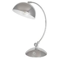 Pacific Lifestyle Chrome Curved Metal Task Lamp