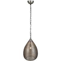 Pacific Lifestyle Etched Nickel Drop Electrified Pendant