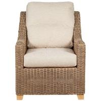 pacific lifestyle michigan natural wash chair excluding cushion