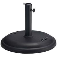 Pacific Lifestyle Veneto 25KG Black Concrete Parasol Base