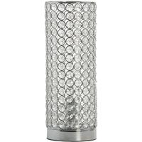 Pacific Lifestyle Clear Acrylic Bead Table Lamp