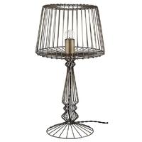 Pacific Lifestyle Industrial Open Wire Table Lamp Complete
