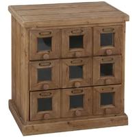 pacific lifestyle columbus fir wood and mdf 3 drawer unit