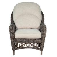 pacific lifestyle phuket grey kooboo chair excluding cushion