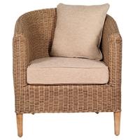 pacific lifestyle havana natural wash chair excluding cushion