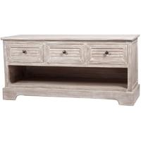 pacific lifestyle paxford winter melody pine wood 3 drawer low unit