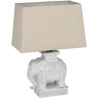 pacific lifestyle ceramic elephant table lamp