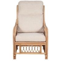 pacific lifestyle bruges natural wash bruges chair kd excluding cushio ...