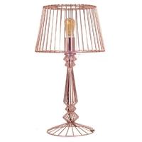 Pacific Lifestyle Shiny Copper Metal Wire Table Lamp