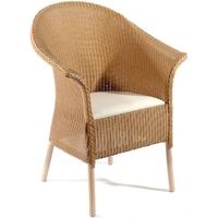 pacific lifestyle churchill lloyd loom wide armchair with cushion pad