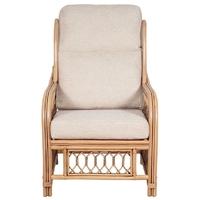 Pacific Lifestyle Bruges Natural Wash Bruges Chair Built Excluding Cushion