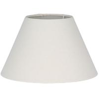 Pacific Lifestyle 40cm Cream Linen Empire Cylinder Shade