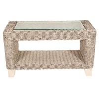 pacific lifestyle samui pearl wash banana leaf coffee table frame