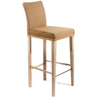 pacific lifestyle brunel lloyd loom tall bar stool with woven seat