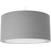 pacific lifestyle grey linen easy fit pendant with diffuser