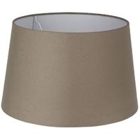 pacific lifestyle 40cm handloom taupe tapered cylinder shade