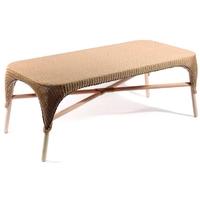 Pacific Lifestyle Windsor Lloyd Loom Coffee Table with Glass Top