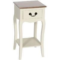 pacific lifestyle provencale antique white bedside table